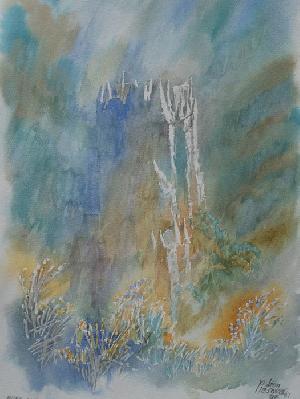 William Turner exprime également l'idée de vertige en peinture